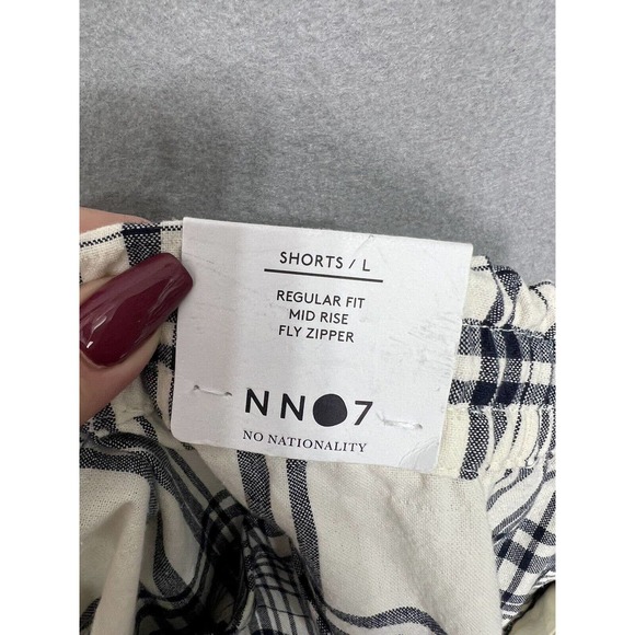 NN07 No Nationality 5246 Men’s Gregor Drawstring Mid Rise Shorts NWT~Size Large - Picture 12 of 16